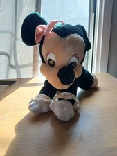 Vintage  Disneyland Walt Disney World Plush Baby Crawling Minnie Mouse 1984