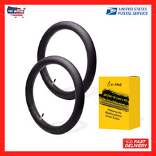  2-Pack 100/90-19 4.10 X 19 Motorcycle Inner Tubes - 19" Dirt Bike Natural Ru