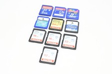 Lot of Assorted SD Memory Cards G979