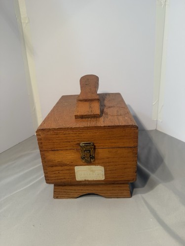 vintage griffin shinemaster shoe shine box