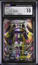 2017 POKEMON FATES COLLIDE MEGA POWERS COLL. #54A/124 ZYGARDE EX CGC 10 GEM MINT