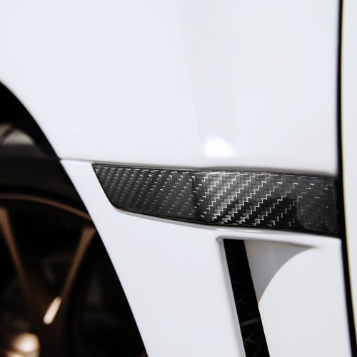 Side Marker Plate Ornaments Glossy Carbon Fiber UV Wear Resistant For MER - Picture 17 of 22