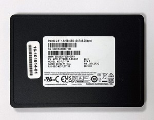 Samsung SSD PM893 1,92 TB, MZ7L31T9HBLT-00AK1 SATA - 100% health