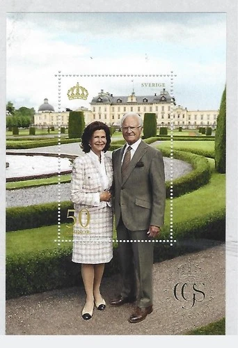 Sweden  2026  Royal anniversary   Royalty  m/s    mnh us