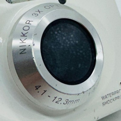 Nikon COOLPIX S31 White Waterproof Digital Camera Tested 10MP