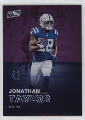 2022 Panini National Convention Purple /25 Jonathan Taylor #13 9p5