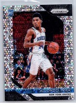 2018-19 Panini Prizm Fast Break #209 Allonzo Trier Rookie Prizm Card. rookie card picture