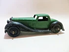 DINKY 36b 'BENTLEY 2 DOOR/SEATER COUPE CAR, GREEN' VINTAGE. COMPLETE. ORIGINAL.