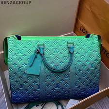 Louis Vuitton Canvas Virgil Neon Gradient Monogram Tote For Women