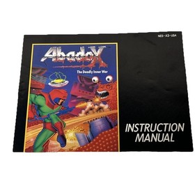 Abadox: The Deadly Inner War Nintendo NES Complete In Box