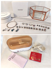 Pandora S925 Jewelry Lot - Bracelet, Charms, Earring, Necklace, Rings ++