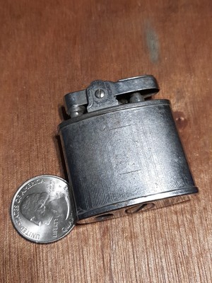 Vintage Lighter For Parts Metal Manorby Windsor Missing Parts Engraveable I20