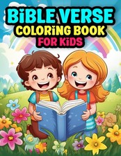 Bible Verses Coloring Book For Kids: Inspire Faith  Fun
