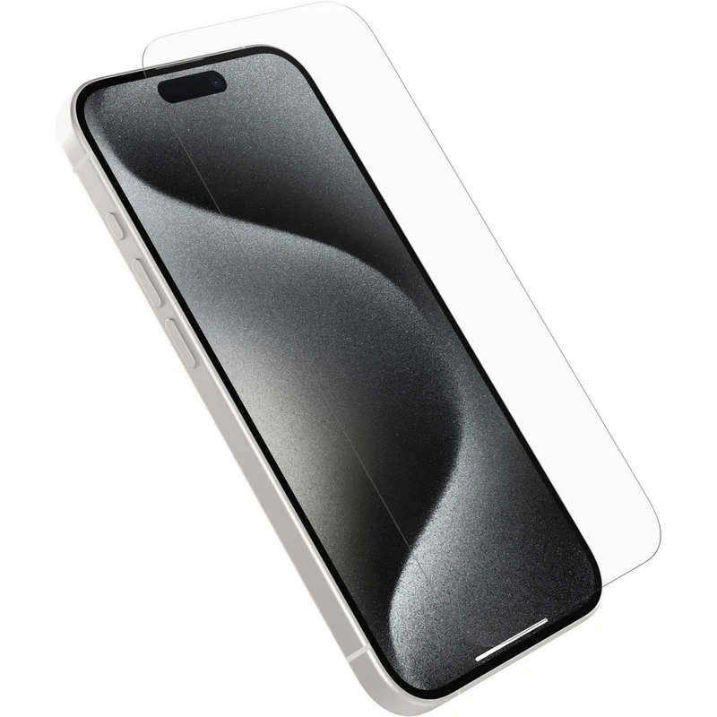 O - OtterBox Glass Apple iPhone 16 Pro Screen Protector Clear, Drop+ Protection