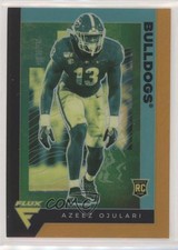 2021 Panini Chronicles Draft Picks Flux Orange Azeez Ojulari #250 2l4