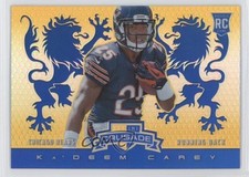 2014 Panini Rookies & Stars Rookie Crusade Blue Ka'Deem Carey #26 0my