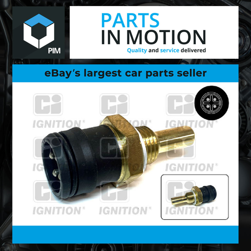 Coolant Temperature Sensor fits MERCEDES 230 2.3 84 to 93 M102.982 ...