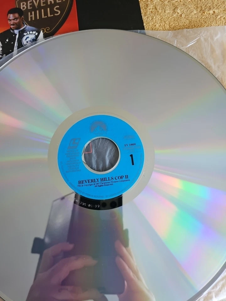 Beverly Hills Cop 2 Laserdisc 1988 LD Eddie Murphy Paramount — 第 2/4 张图片