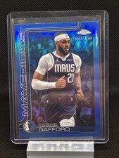 2025-26 Topps Chrome - Daniel Gafford #78 Blue Refractor /150