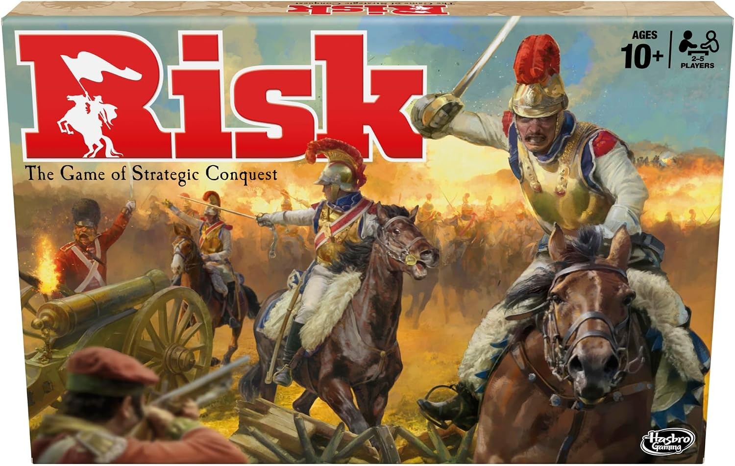 RISK Strategy Board Game Updated Figures Edition, Global Domination for - Image 4