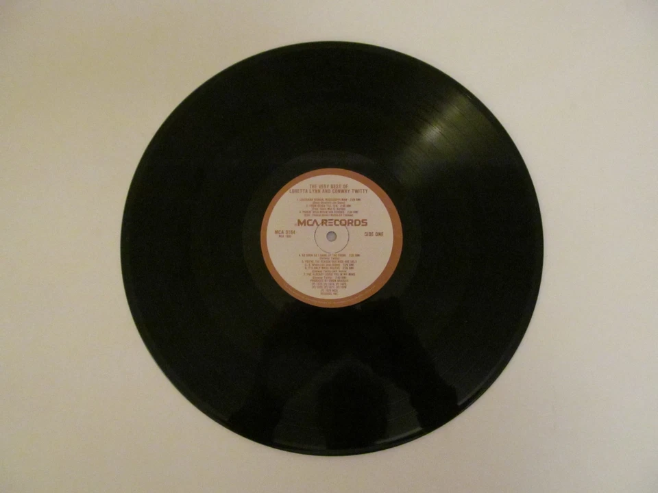 The Very Best of Loretta Lynn and Conway Twitty LP Record MCA Album NM - Image 3 of 4