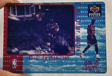 Michael Jordan UD Diamond Vision Highlight Reel Jumbo Card #5