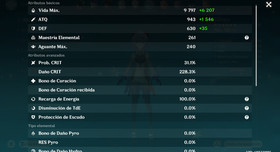 Genshin Impact AR 58 America - Columbina - Furina - Varessa - Citlali - Hu Tao