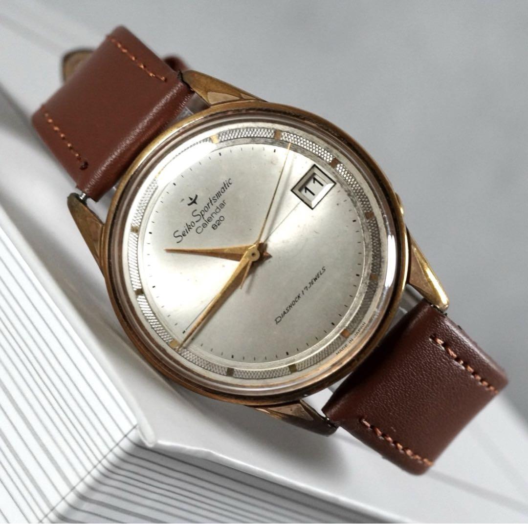 auction seiko sportsmatic calendar 820 automatic