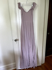 Reformation Isabella Gown in Waterlily, size 2