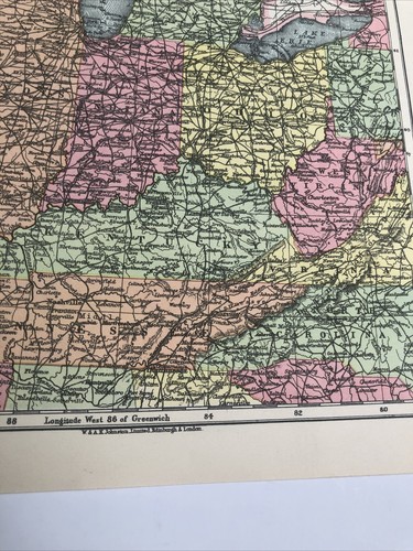 Map 1935: British Columbia The Prairie Provinces Canada East And US East Central - Picture 16 of 24