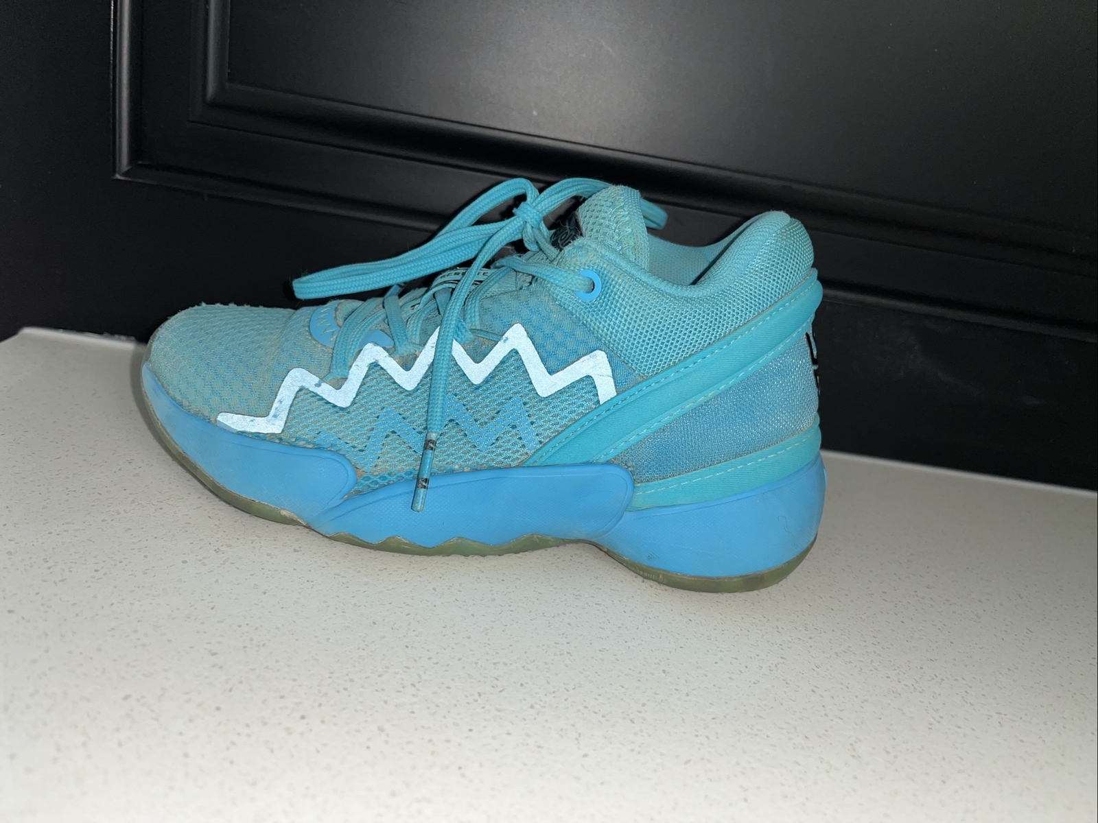 Adidas Don Issue 2 Kids Crayola Blue Donovan Mitchell Basketball boys