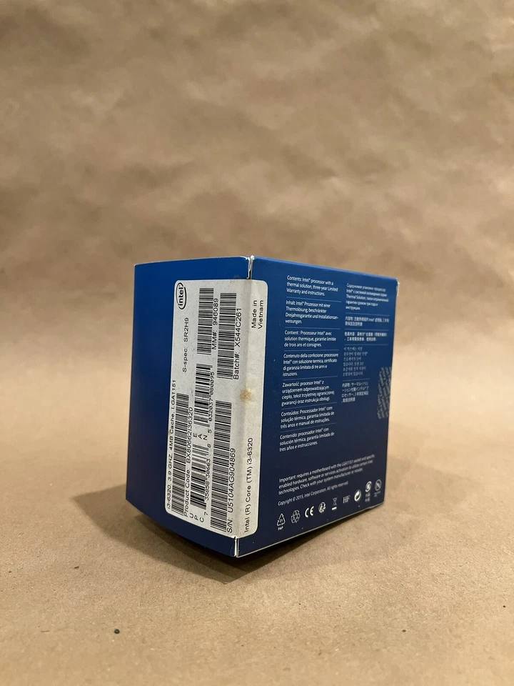 Intel Core i3-6320 LGA1151 2 núcleos 3,9 GHz 4 MB Foto 3 de 4