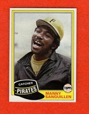 1981 Topps Manny Sanguillen Card #226   FREE SHIPPING