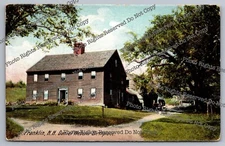 Antique Postcard Franklin New Hampshire Daniel Webster Birthplace