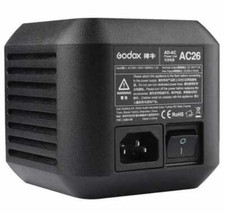 Godox AC26 AC Adapter for AD600Pro Flash