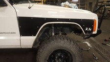 Black Front Body Armor-jeep Cherokee Xj 1984-2001 Black Front Body Armor-jeep Cherokee Xj 1984-2001