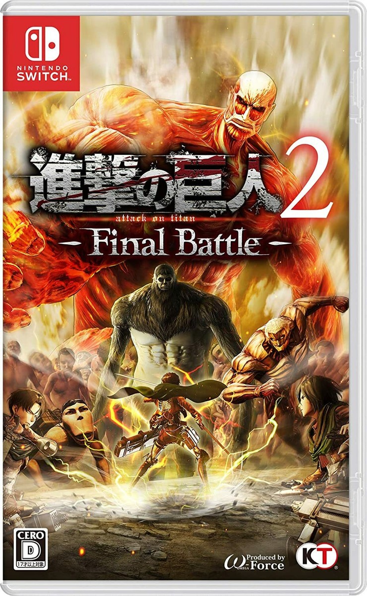 Nintendo Switch 進撃の巨人2 Final Battle Attack on Titan 2 -Final Battle Nintendo Switch Video Game