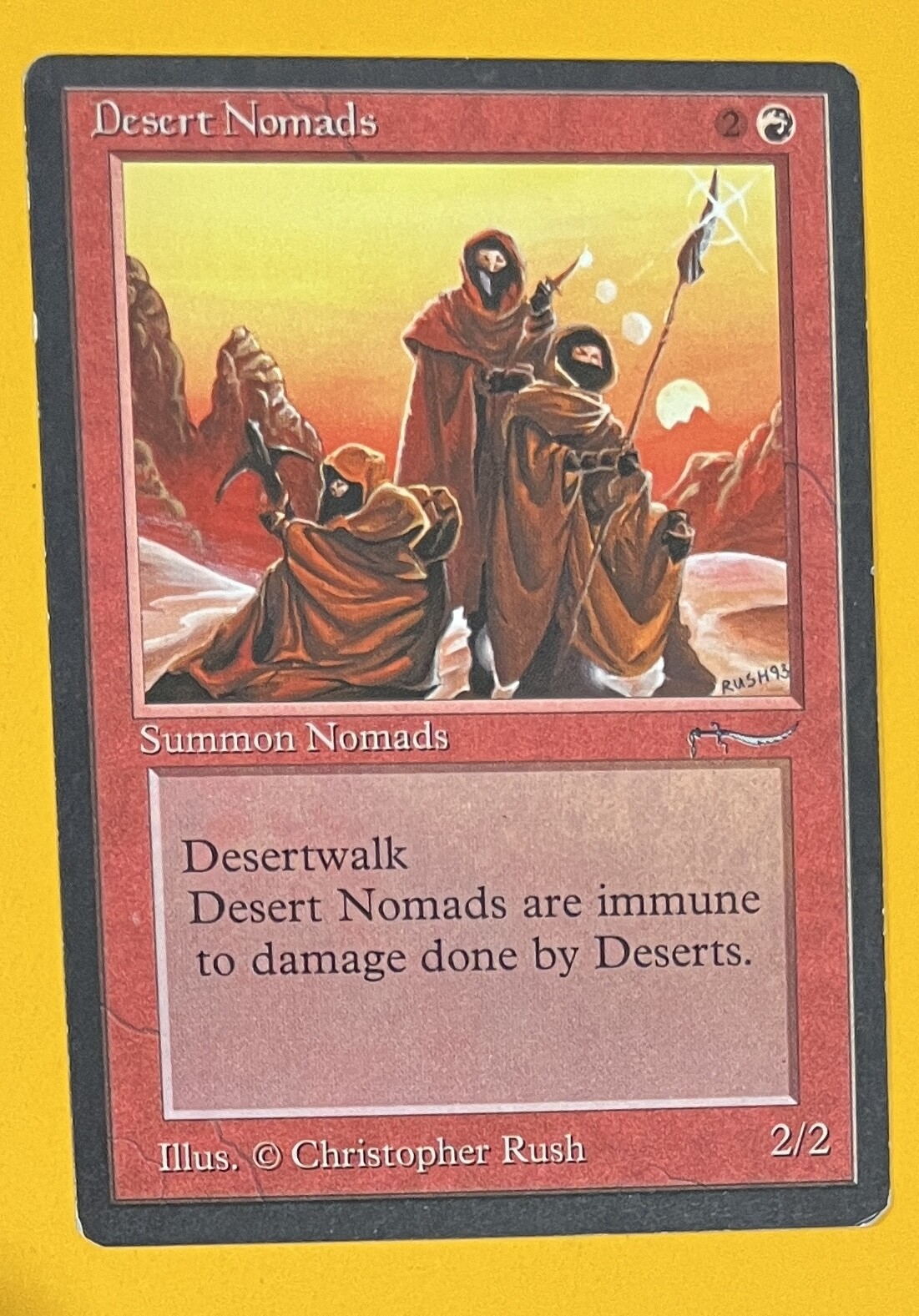 MTG DESERT NOMADS Arabian Nights (OldManMTG 004-677)