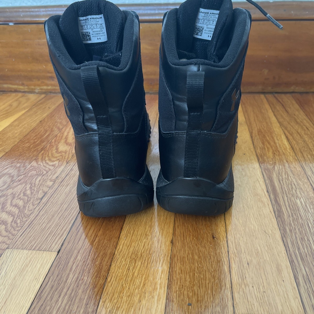 Under Armour UA‎ Stellar TAC Men\'s 8\' Tactical Boots 1268951-001 Size 12 Black Under Armour 1268951-001 STELLAR TAC Black Tactical Boots  main image 2