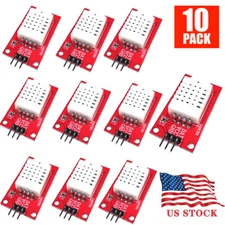 10PCS AM2302 DHT22 Digital Temperature and Humidity Sensor Module 3.3V-5V USA