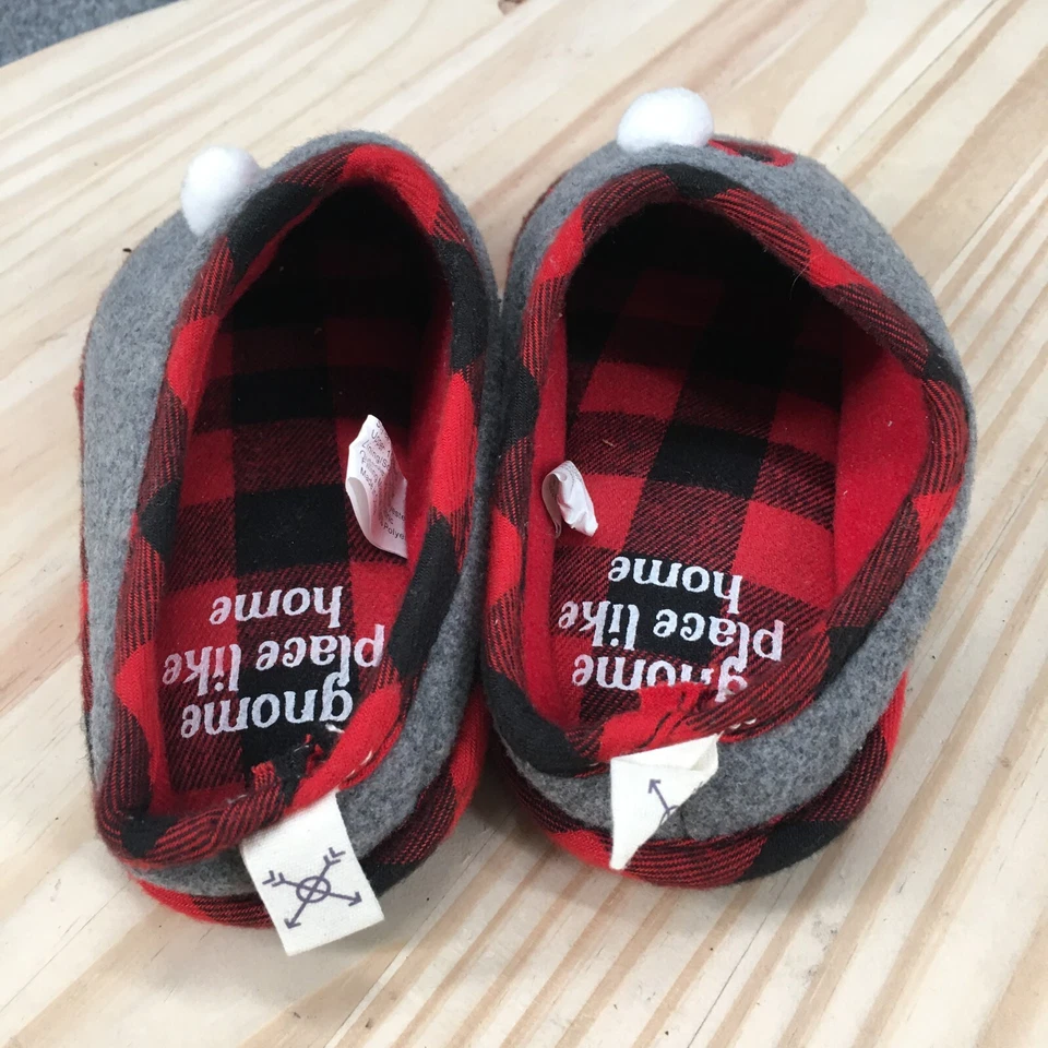 Zapatillas Dakota Fleece Gnome Place Like Home Niños 11-12 Mula Multicolor Planas Foto 4 de 4