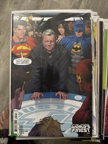 BATMAN SUPERMAN WORLDS FINEST #25 CVR G WILLIAM SHATNER  2024