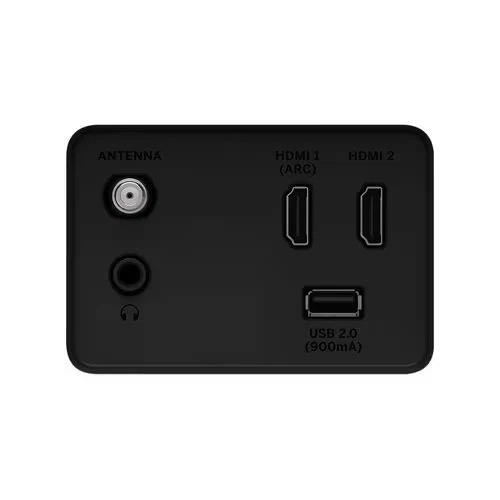 Vizio D24FM-K01 24" Smart TV LED LCD TV FHD HDTV 1920x1080 WiFi 5 BT VESA Black - Image 4 of 4