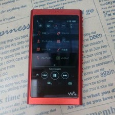 SONY NW-A55 Walkman A Series Hi-Res 16GB Bluetooth microSD Red Japanese only