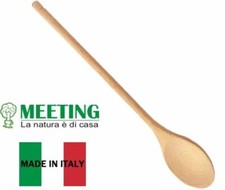 Cucchiaio in Legno di Faggio Resistente 50 cm Grande per Girare Mescolare