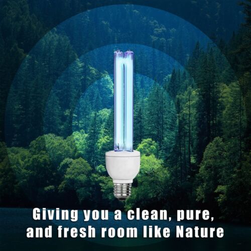BAIMNOCM UV Light Bulb Ozone Free, UV Lamp 25 Watt, 254nm Weavelength UV-C la... - Picture 5 of 7