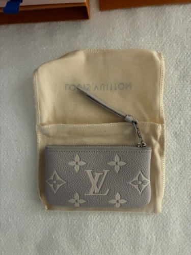 Louis Vuitton Key/Card Pouch in Monogram Empreiente Leather NEW/AUTHENTIC