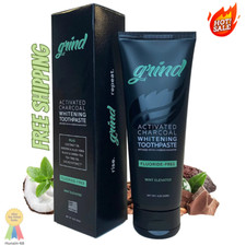 Hydroxyapatite Toothpaste, Activated Charcoal Whitening Fluoride Free 4Oz 