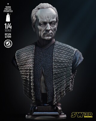 Palpatine Portrait Bust resin scale model kit unpainted 3d print