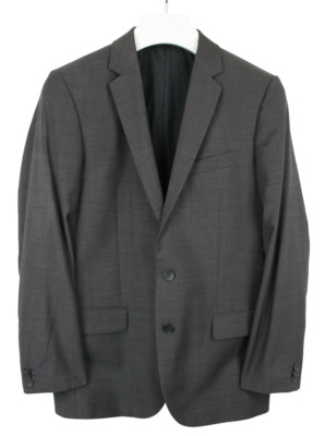 HUGO BOSS Amaro/Heise Blazer Herren US 36 Einreihig Mit Revers Wollmuster